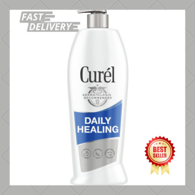 Curel Daily Healing Body Lotion for Dry Skin, Hand and Moisturizer Repairs Skin