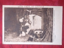 9308  CARTOLINA ARTISTICA GLORIA FILM IL TAMBURINO SARDO