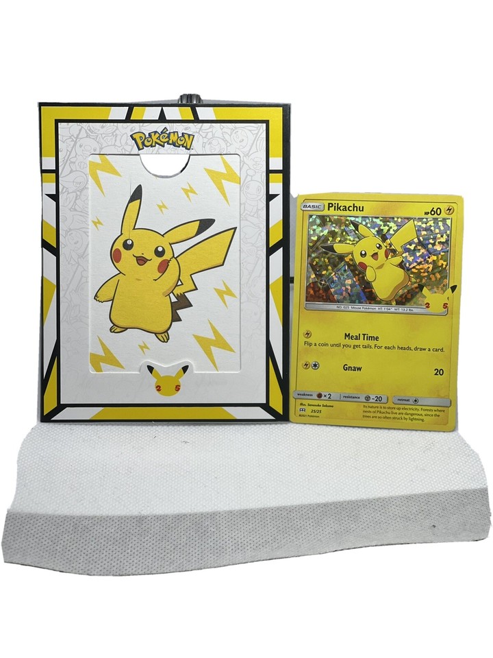 Pikachu 025/025 McDonald's 25th Anniversary for sale | eBay