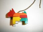 Plasty Puzzle Pup Dog Keychain Puzzle Scotty circa 1950's Plastic Scottie