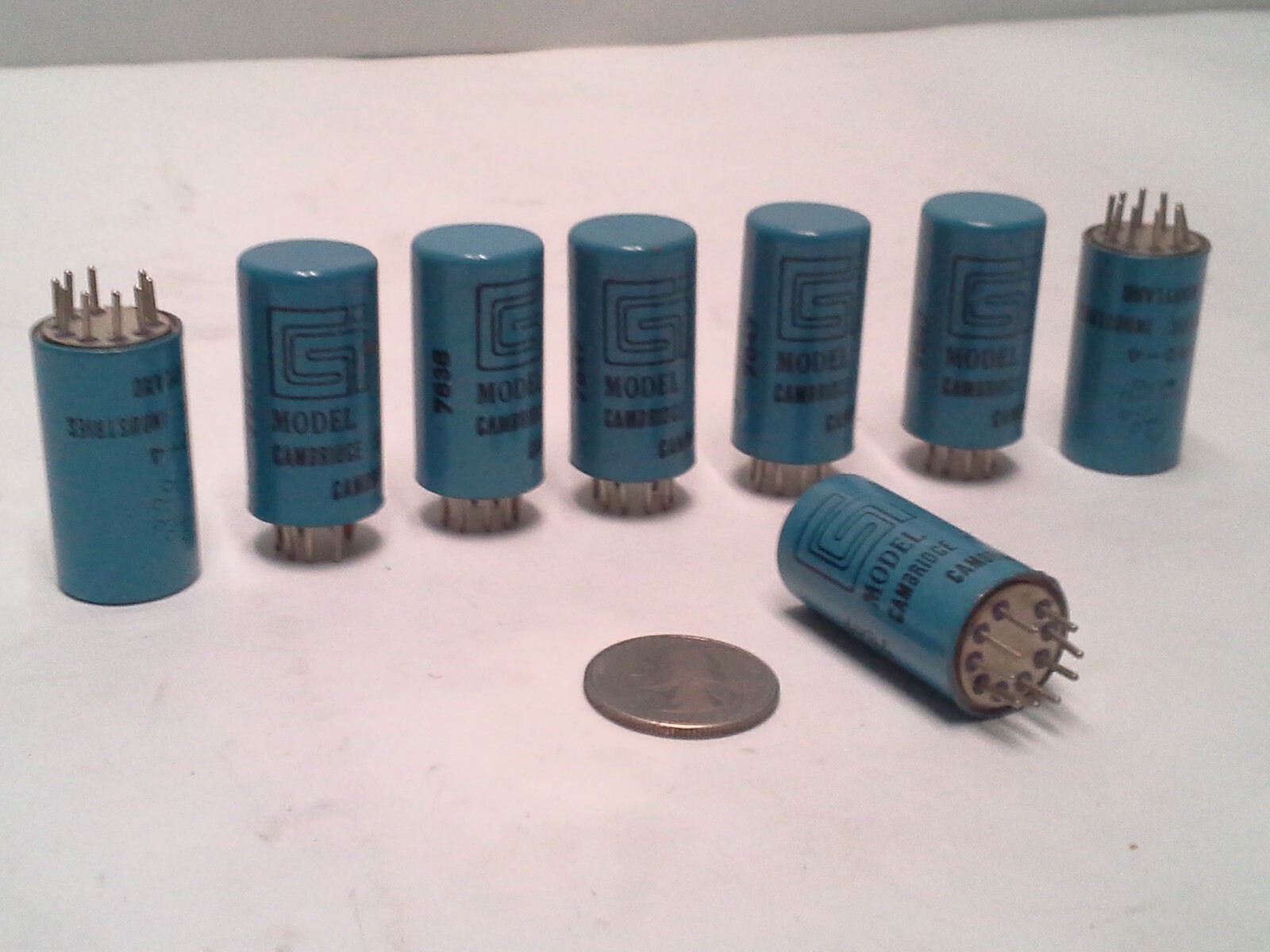 Eight New CAMBRIDGE SCIENTIFIC INDUSTRIES Hermetic Relays 256D-4