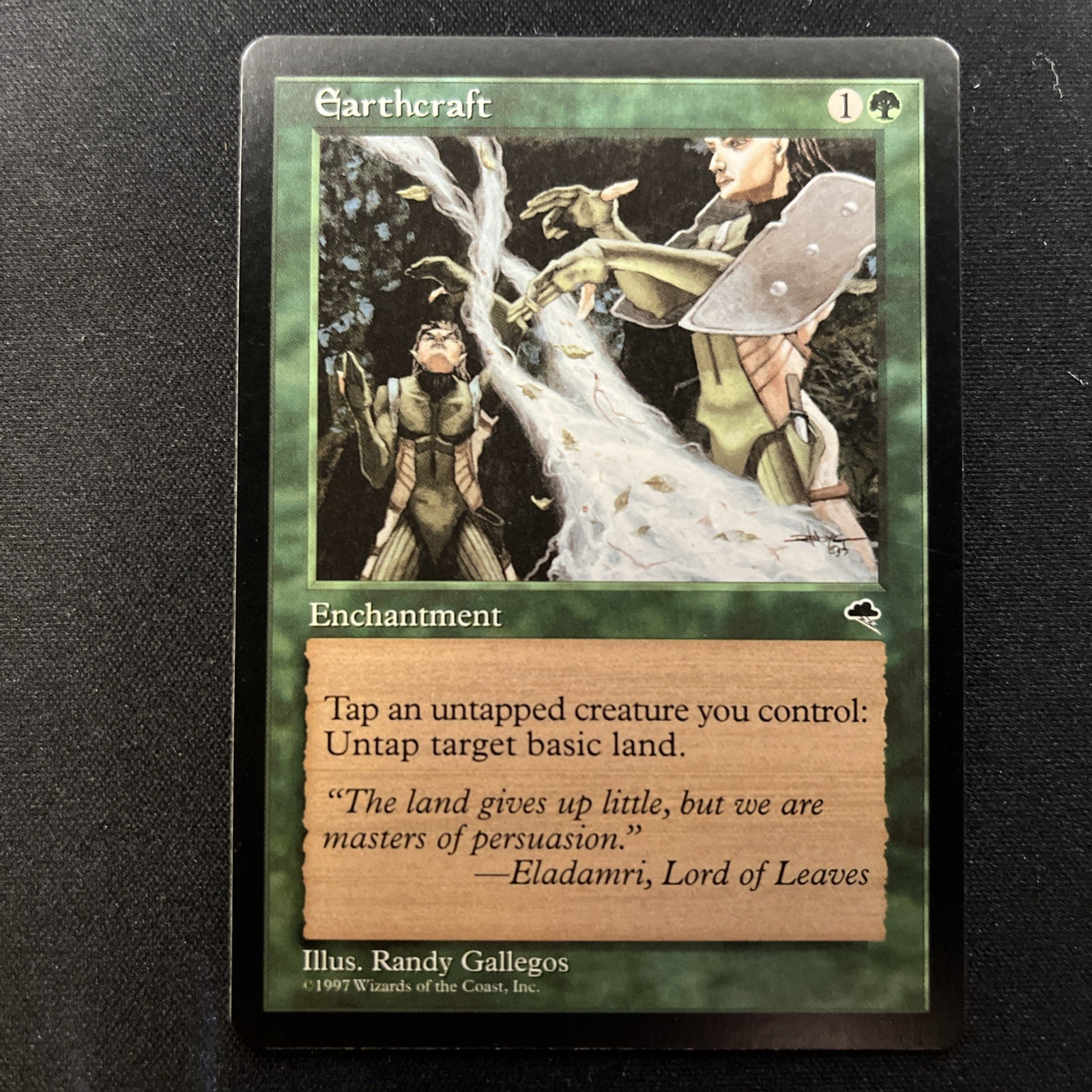 MTG Earthcraft Tempest NM Regular Rare Magic The Gathering Card