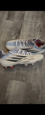 Adidas .X Speedflow.3 FG Men s Size 8.5 Soccer Cleat FY3295 White/Grey