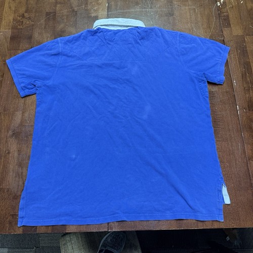 VTG Polo Ralph Lauren Polo Shirt Mens XXL Blue Custom Fit Big Pony *Read - Picture 4 of 6