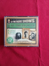 2004 Old Time Radio Shows All Time Favorites 8 Radio Shows & 4 Hours on 4 CD's