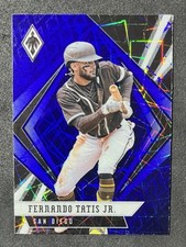 2021 Panini Chronicles Phoenix Fernando Tatis Jr. Blue Velocity Prizm #22