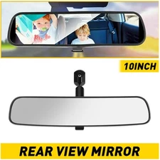 10" Car Black Rear View Mirror Interior On Car Replacement Day Night Universal