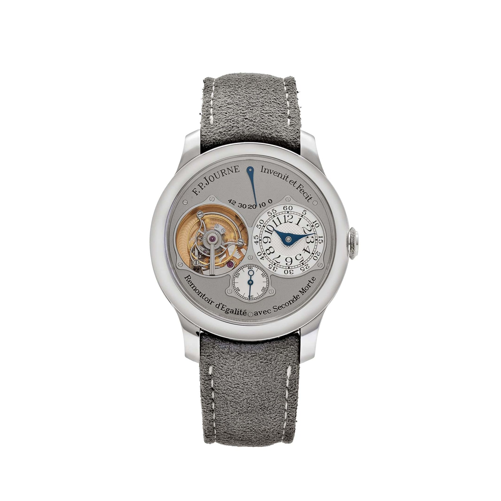 F.P.Journe Tourbillon Souverain Ref. TN Platinum Grey Dial