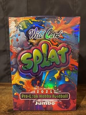 Wild Card Splat Pro-Look Football Jumbo Hobby Box 2025 Sealed | eBay