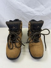 Ozark Trail Greta Tan Hiking Leather Waterproof Boots Brown Women's Size 8
