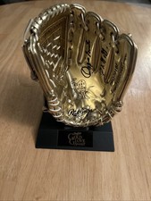 Ozzie Smith St Louis Cardinals Autographed Mini Gold Glove Award JSA Certified