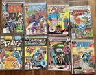 LOT OF 24 VINTAGE COMIC BOOKS SUPERMAN, SPIDER-MAN, STAR WARS, CAPTAIN AMERICA