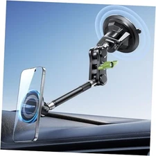  Magnetic Car Phone Holder [Strong Suction&Strong Magnetic] 360° Extended