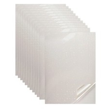 12 Sheets 8.3"x11.7" Holographic Sticker A4 Self-Adhesive Film Star