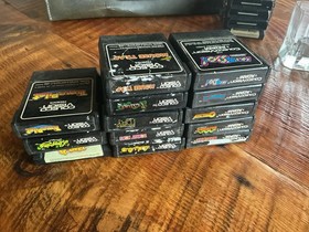 Lot of 13 Colecovision Games - Venture - Donkey Kongs - Slither - Qbert&hellip;etc