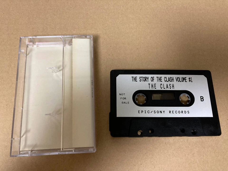 NOT FOR SALE Used Cassette Tape THE CLASH 1175 Operation confirmed JAPAN #T0406 - Image 2 of 4