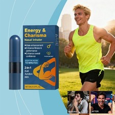 Stick Aspirazione Cura Nasale Uomo Allevia la Congestione Nasale Migliora la Respirazione N2T3