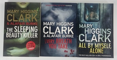 Lot x 3 Mary Higgins Clark Paperback Books Mystery, Thriller