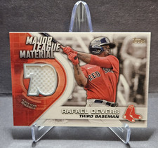 Rafael Devers 2021 Topps Update #MLM-RD Major League Material Boston Red Sox