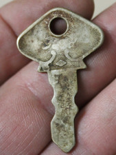 Old Antique Script Ford Model T Automobile Key 67