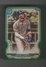 2020 Topps Gypsy Queen - Jorge Soler #269 Green Kansas City Royals Angels Cubs