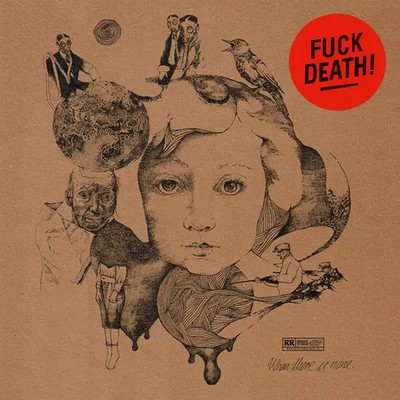 LP When There Is None Fuck Death! GREEN VINYL, +INSERT NEAR MINT Rockstar Re