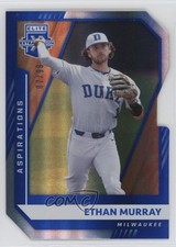 2021 Panini Elite Extra Edition Aspirations Die-Cut 7/99 Ethan Murray #147 1cx3