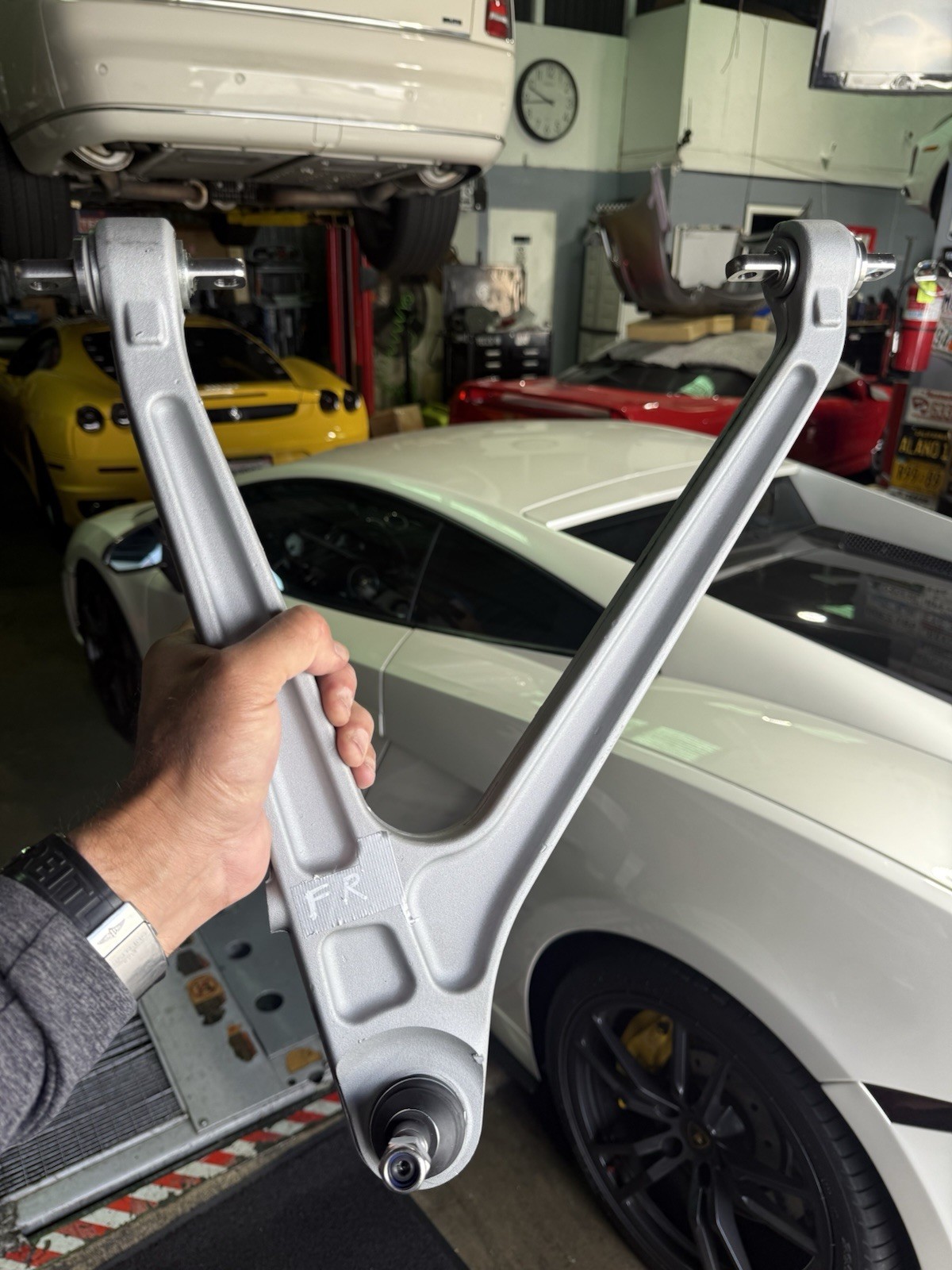 LAMBORGHINI GALLARDO CONTROL ARM left and  Right Lower Front Wishbone Suspension