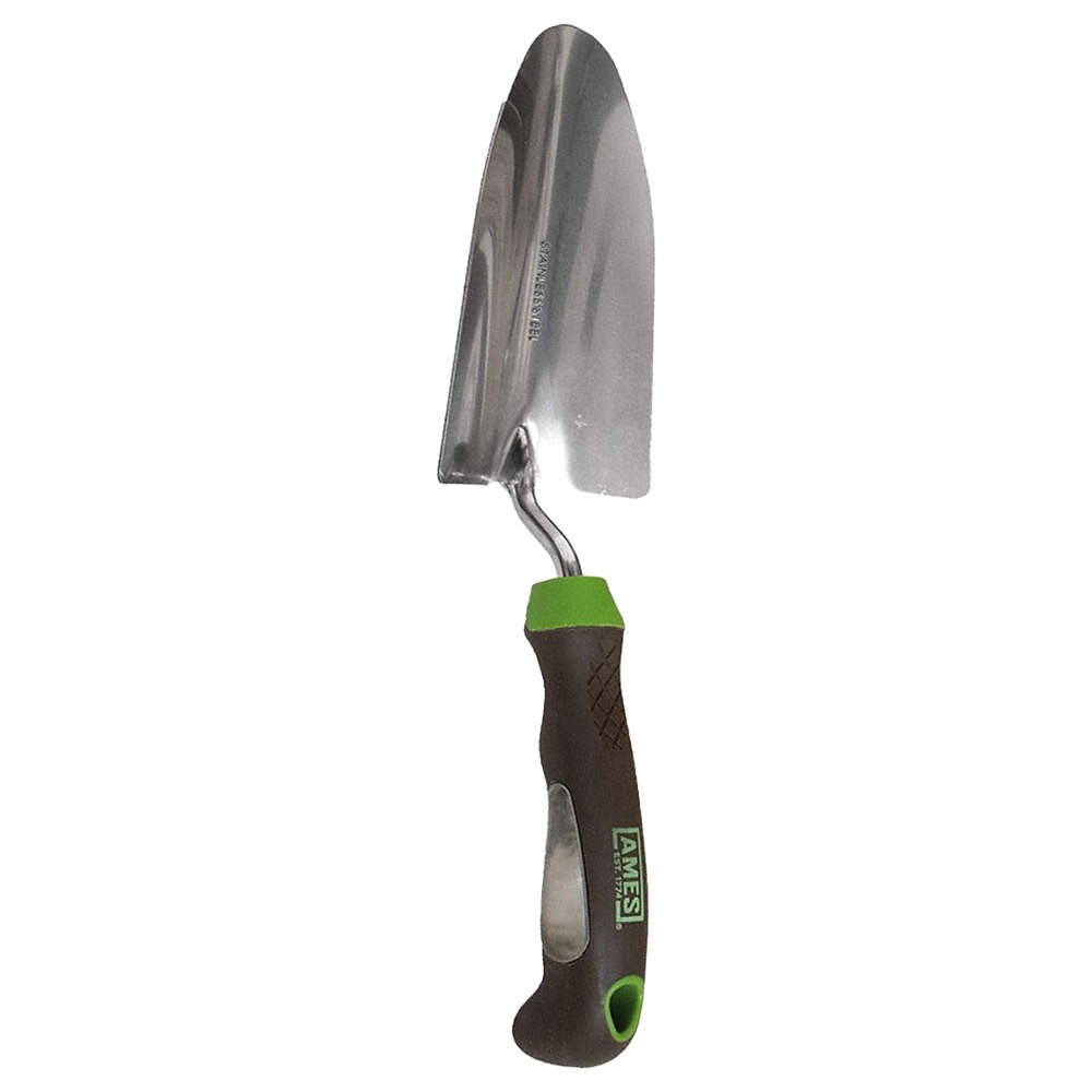 AMES 24450GR Hand Trowel,SS Blade,Ergonomic 415M70