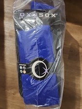 Blue/ Black Oxysox Graduated Compression Socks NEW Large  6 Pair 