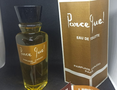 Weil! Capucci Eau de Toilette 120ml Vintage Selten - Komplett mit Booklet