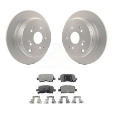 Transit Auto KGF-101373 Brake Disc and Pad Kit Rear for Honda Odyssey 2002-2004