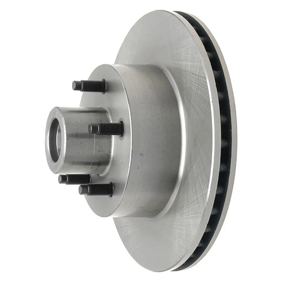 Kit delantero rotor de freno y buje y pastillas de freno metálicas para Lincoln Town Car 1990 Foto 3 de 4