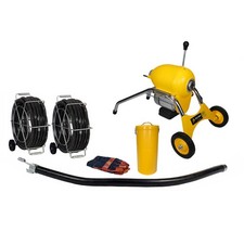 Steel Dragon Tools® K1500B Drain Cleaner Cleaning Machine 120' C11 Snake Cable