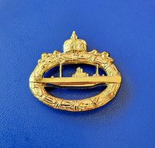 Deutsches Kaiserreich  Marine U-Boot Kriegsabzeichen 1918 Orden 45x49  neu Repro