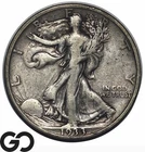1933-S Walking Liberty Half Dollar, Scarcer San Francisco Date