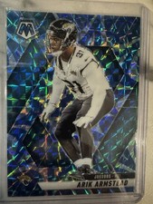 2025 Panini Mosaic - Arik Armstead #66 Reactive Blue Mosaic Prizm