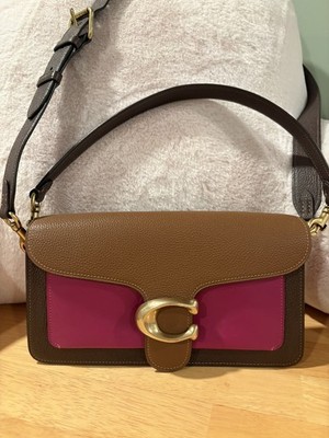 Coach Tabby 26 In Colorblock 76105 Hibiscus Multi/Gold | eBay