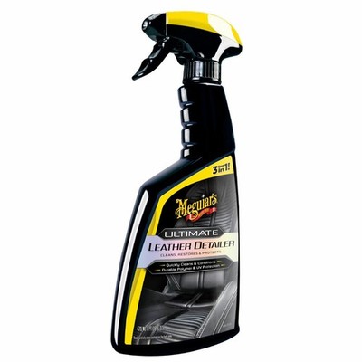 Meguiar s G201316EU Ultimate Leather Detailer, Leather Cleaner, 473 ml