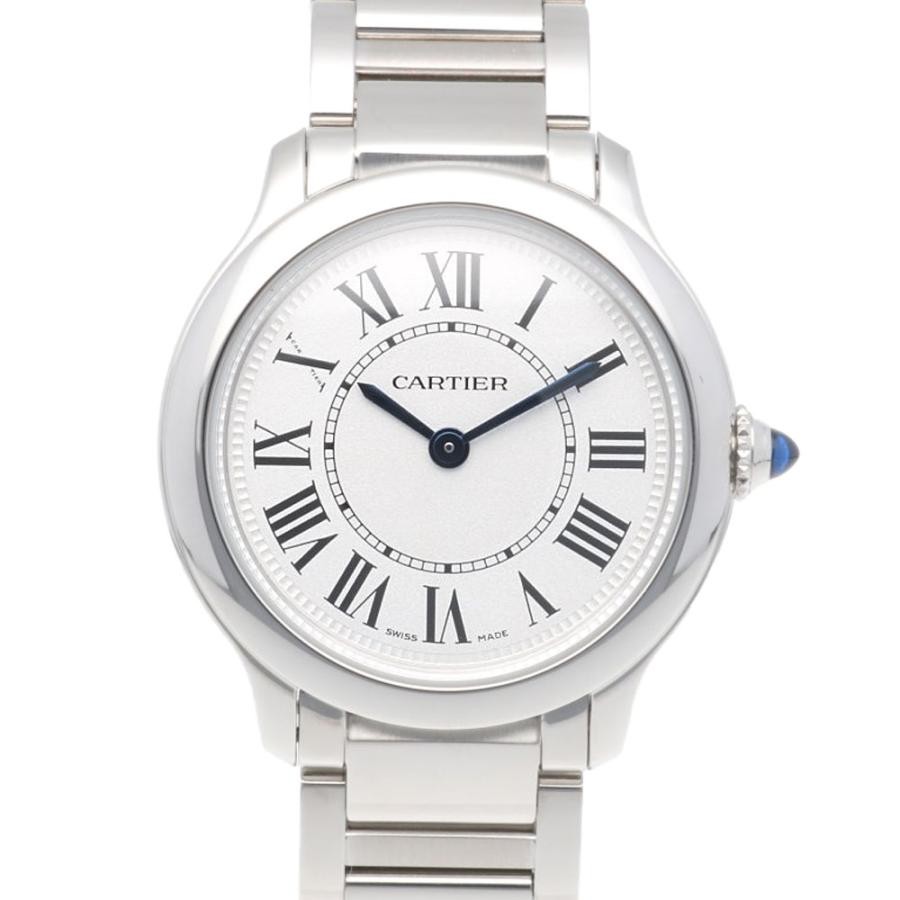 Cartier Ronde Must de WSRN0033(4422) Stainless Steel 28.5mm Quartz #RKW632