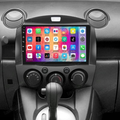 Android 15 9'' GPS Radio for Mazda 2 2011-2014 WiFi BT5.0 4Core 4+64G Car Player