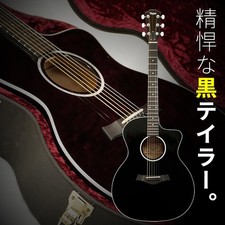 Taylor 214Ce Dlx Nero Usato Consegna Sicura dal Giappone
