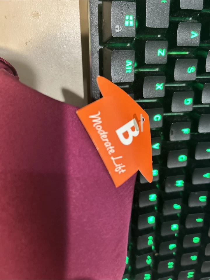 Sujetador con aros Barely There 5776 talla 36B Borgoña NUEVO con etiquetas difíciles de encontrar Foto 2 de 4