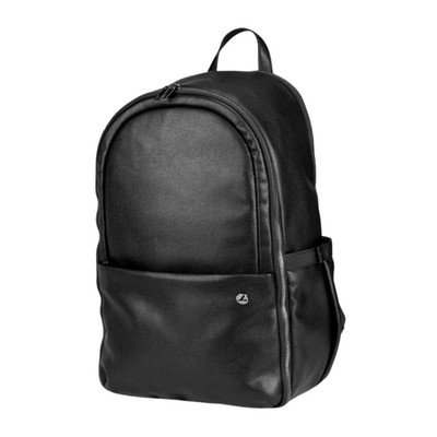 Leather Travel Backpack Laptop 16.5in Water Resistant Carry On Suitcase Sleeve