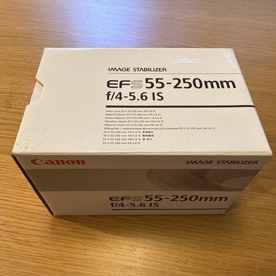 Canon EF-S 55-250mm f/4-5.6 IS Telephoto Zoom Lens For Canon Rebel  DSLR