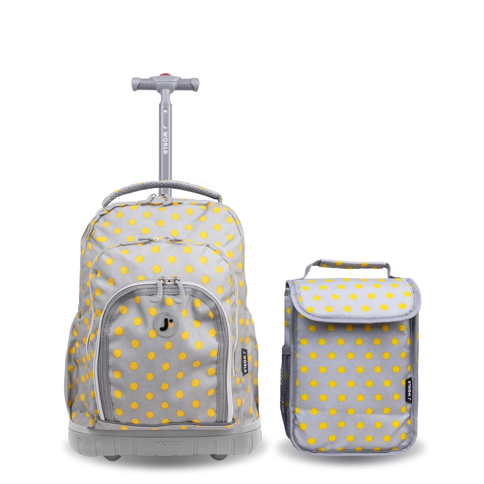J World New York Lollipop Rolling Backpack