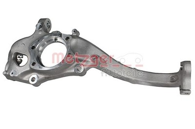 Front axle left Metzger 58151001 knuckle, wheel suspension for Audi