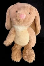 Circo Bunny Rabbit Tan Plush Target Pink Nose White Tuft Floppy Stuffed Toy K3