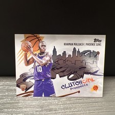 2025-26 Topps Basketball Clutch City Prospects #CC-10 Khaman Maluach - Suns