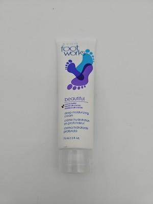 Avon Foot Works Beautiful Deep Moisture Cream with Cocoa Butter - 2.5 oz